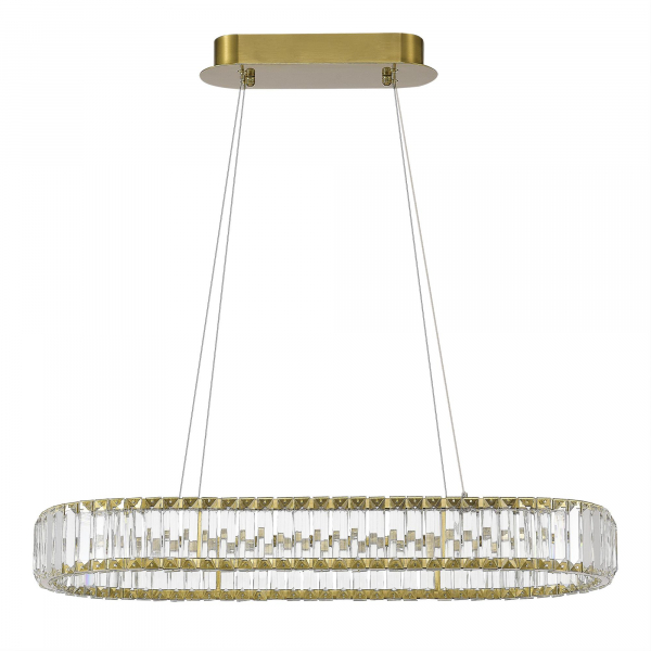 SL1622.323.01 Светильник подвесной ST-Luce Латунь/Прозрачный LED 1*60W 4000K TIVOLI, изображение 2
