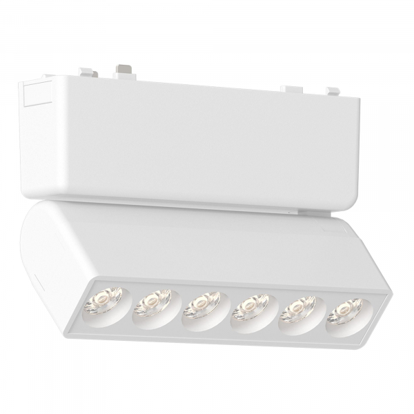 ST675.546.06 Магнитный трековый светильник Белый LED 1*6W 4000K 360Lm Ra&gt;90 &gt;90 IP20 L122xW26xH83 48V SKYFLAT