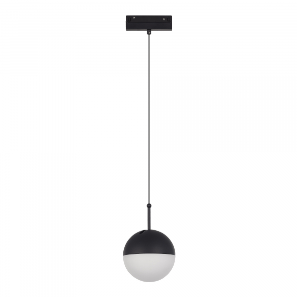 ST681.446.07 Магнитный трековый светильник Черный LED 1*7W 4000K Lm Ra90 120° IP20 D100xH- 48V SKYLINE 48, изображение 4