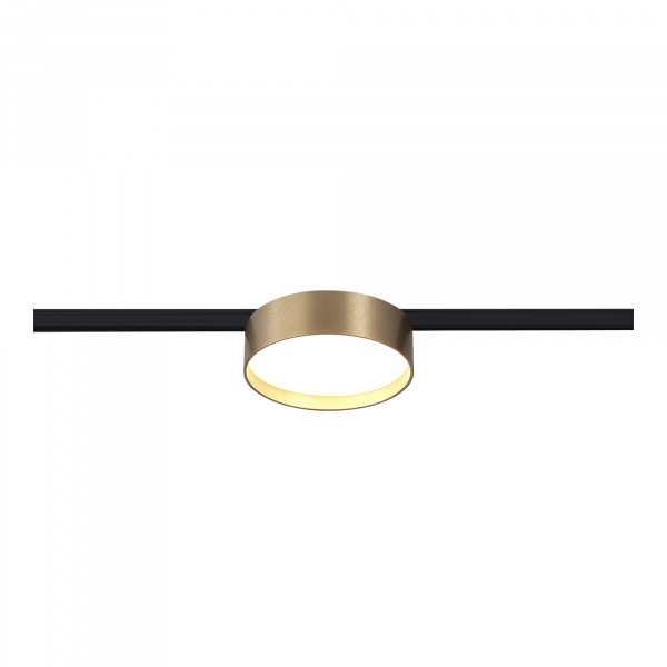 ST670.346.12 Магнитный трековый светильник Латунь LED 1*12W 4000K 500Lm Ra&gt;80 100° IP20 D113xH34 24V SUPER5, изображение 2