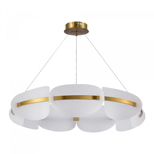SL1304.203.56 Люстра подвесная ST-Luce Золотистый/Белый LED 1*56W 3000K ETOILE, изображение 2