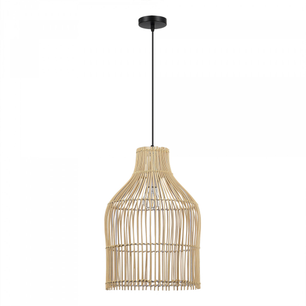 SL1513.523.01 Светильник подвесной ST-Luce Белый/Бежевый E27 1*40W CESTA, изображение 2