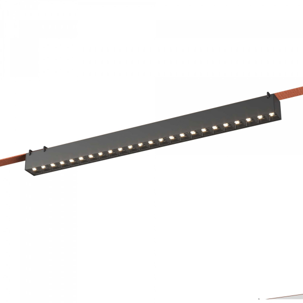 ST455.436.24 Св-к трек. Черный LED 1*24W 3000K 1 778Lm Ra90 24/40 IP20 L642xW40xH45 48V BAND