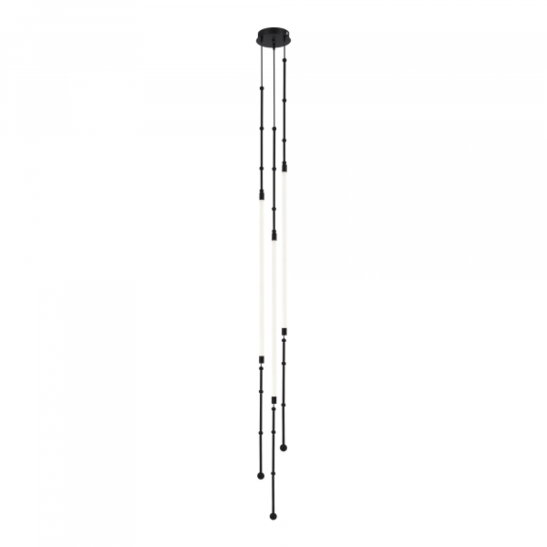 SL6132.405.45 Светильник подвесной ST-Luce Черный/Белый LED 1*15W 3000K STRAP