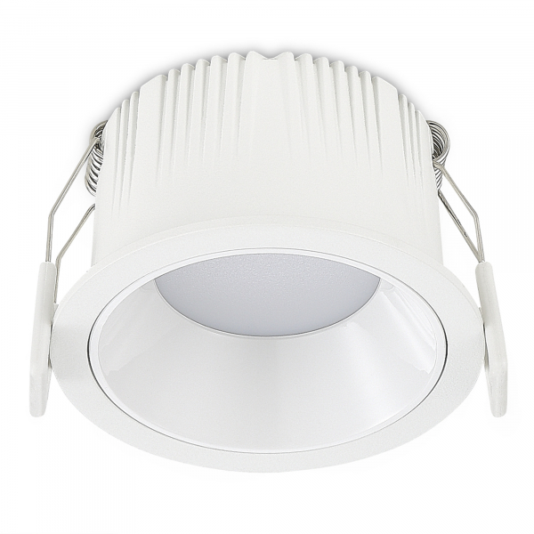 ST755.538.07 Св-к встр. Белый LED 1*7W 3000K 630Lm Ra80 120° IP20 D85xH45 100-240V Встраиваемые светильники, изображение 2