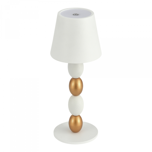 SL1011.514.01 Прикроватная лампа ST-Luce Белый, Золотистый/Белый LED 1*3W 3000-6000K EASE, изображение 3