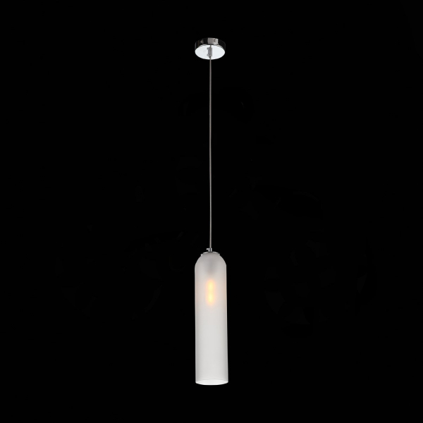 SL1145.153.01 Светильник подвесной ST-Luce Хром/Белый E27 1*60W CALLANA, изображение 4