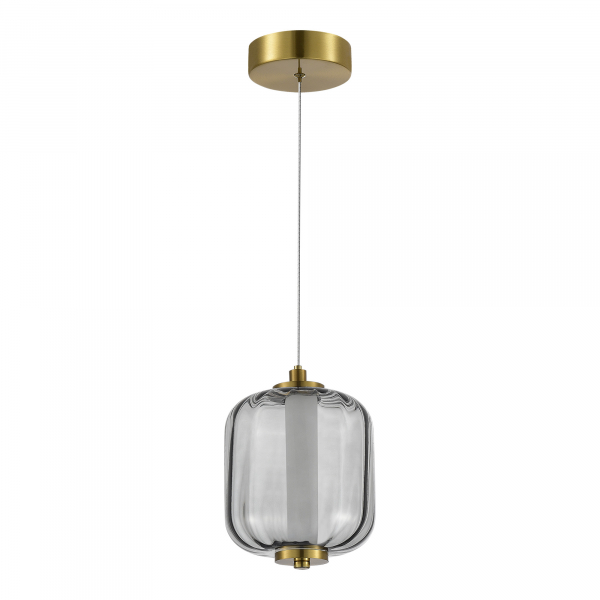 SL1193.313.01 Подвес ST-Luce Латунь/Дымчатый LED 1*11W 3000K SUMMER, изображение 2