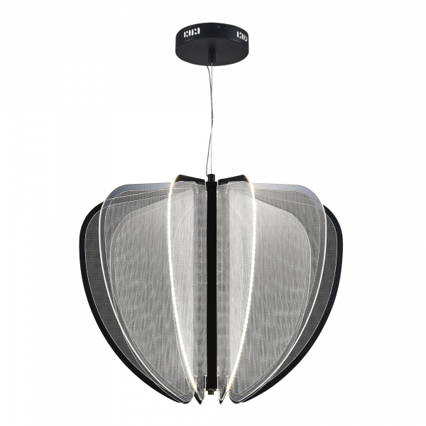 SL6509.403.01 Светильник подвесной ST-Luce Черный/Прозрачный LED 1*45W 4000K FESALE, изображение 3