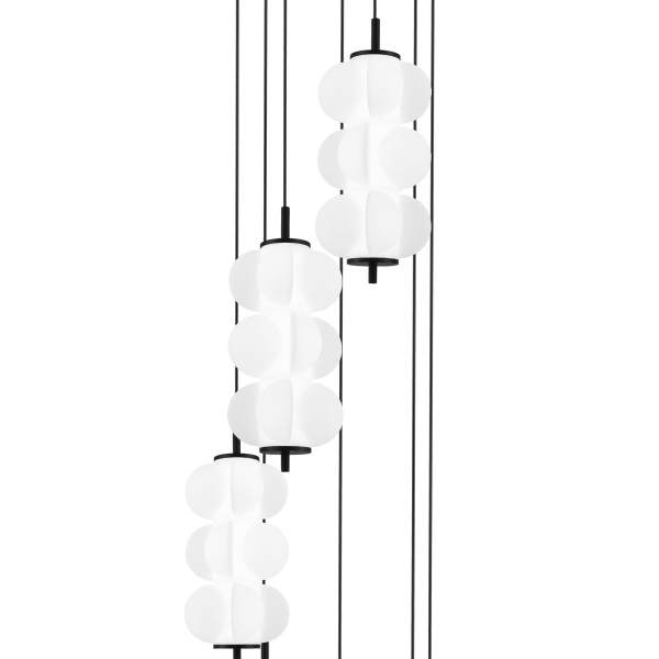 SL6121.403.07 Светильник подвесной ST-Luce Черный/Белый LED 7*8W 3000K TALISMAN, изображение 3