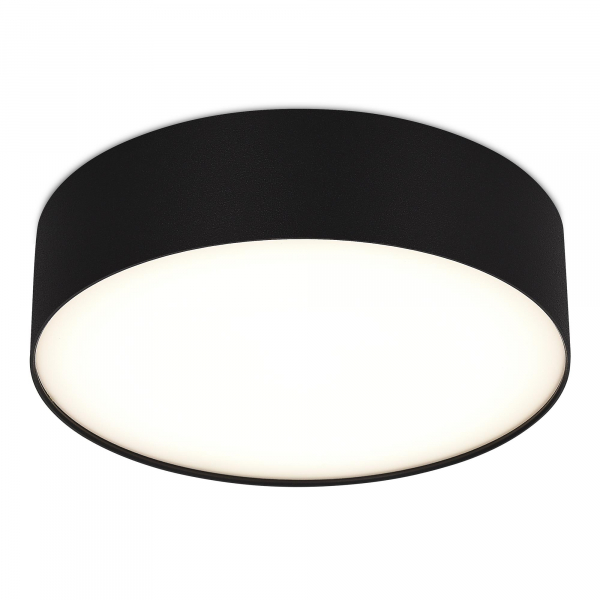 ST606.442.36 Светильник потолочный Черный LED 1*36W 4000K 3 240Lm Ra&gt;90 120° IP20 D300xH55 220V Накладные светильники
