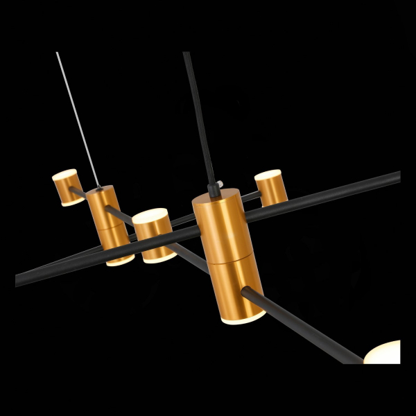 SL1596.423.22 Светильник подвесной ST-Luce Золотистый, Черный/Белый LED 22*3W 3000K ANICHITA, изображение 7