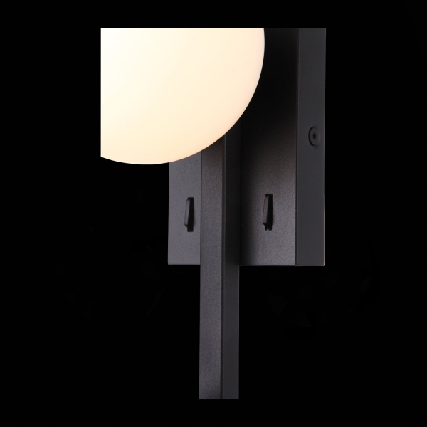 SL1581.401.02 Светильник настенный ST-Luce Черный/Белый LED 2*1+4W 3200K BOTELLI, изображение 8