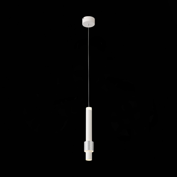 SL1591.503.01 Светильник подвесной ST-Luce Белый, Алюминиевый/Белый LED 1*6W 3000K Подвесные светильники, изображение 5
