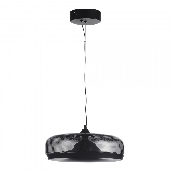 SL6014.403.01 Светильник подвесной ST-Luce Черный/Черный, Дымчатый LED 1*42W 3000K RIPPLE, изображение 2