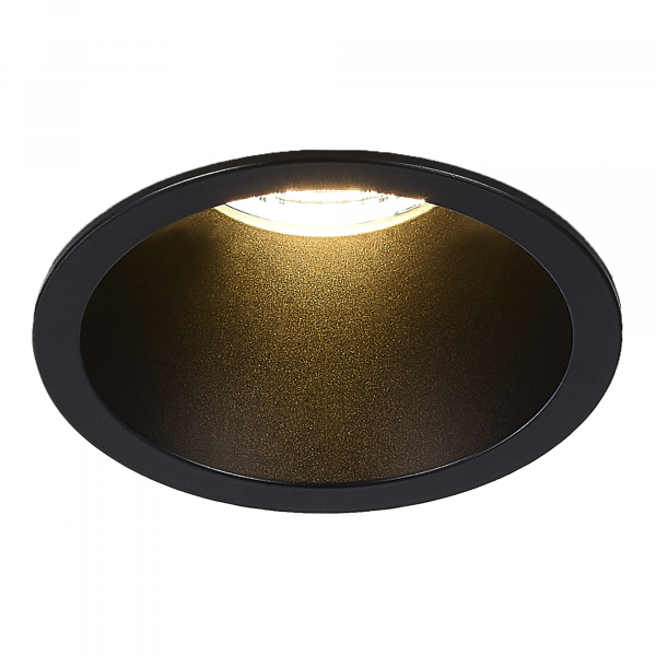 ST754.438.07 Св-к встр. Черный LED 1*7W 3000K 560Lm Ra&gt;90 60° IP20 D60xH79 100-240V Встраиваемые светильники