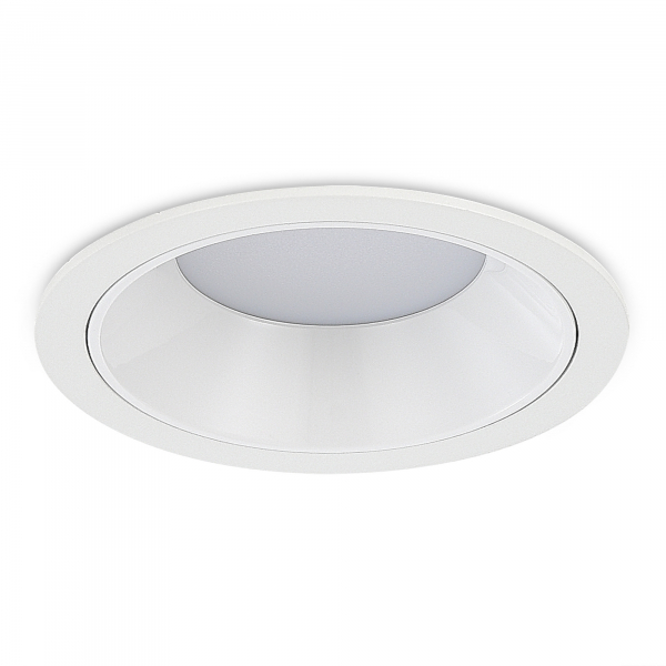 ST755.538.07 Св-к встр. Белый LED 1*7W 3000K 630Lm Ra80 120° IP20 D85xH45 100-240V Встраиваемые светильники