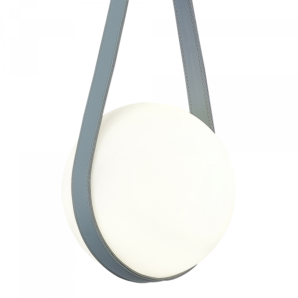 SL2002.423.01 Светильник подвесной ST-Luce Черный, Голубой/Белый E27 1*60W MOONBAG, изображение 3