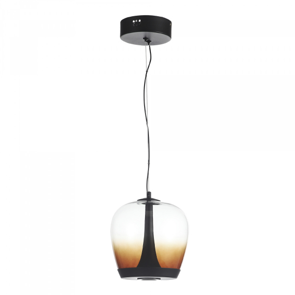 SL6014.413.01 Светильник подвесной ST-Luce Черный/Коричневый, Черный LED 1*17W 3000K RIPPLE, изображение 2