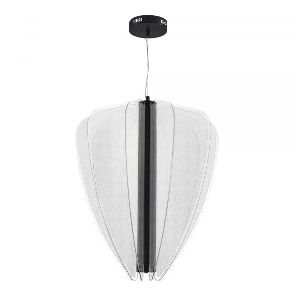 SL6509.413.01 Светильник подвесной ST-Luce Черный/Прозрачный LED 1*75W 4000K FESALE, изображение 2