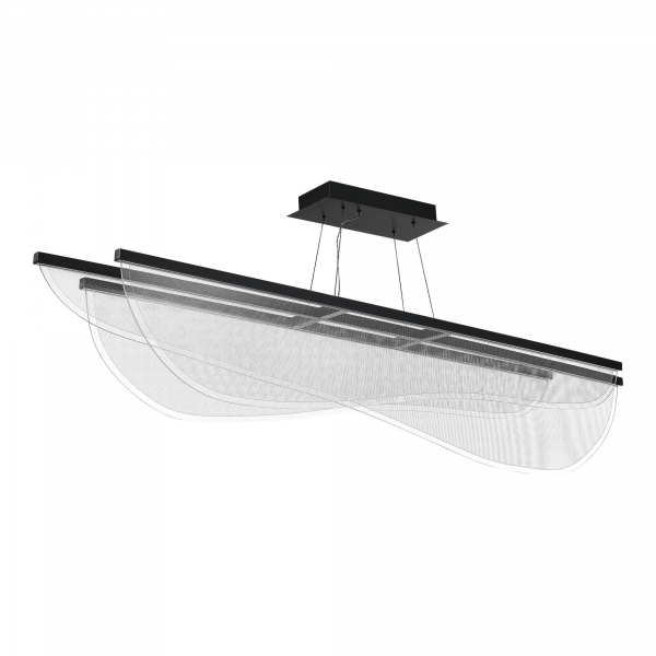 SL6509.423.01 Светильник подвесной ST-Luce Черный/Прозрачный LED 1*60W 4000K FESALE, изображение 2