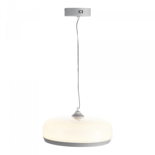 SL6014.503.01 Светильник подвесной ST-Luce Серый/Молочный LED 1*42W 3000K RIPPLE, изображение 4