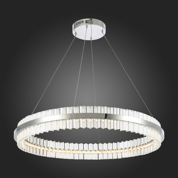SL383.123.01 Светильник подвесной ST-Luce Хром/Прозрачный LED 1*60W 3000K CHERIO, изображение 5