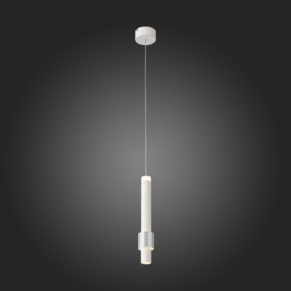 SL1591.503.01 Светильник подвесной ST-Luce Белый, Алюминиевый/Белый LED 1*6W 3000K Подвесные светильники, изображение 9