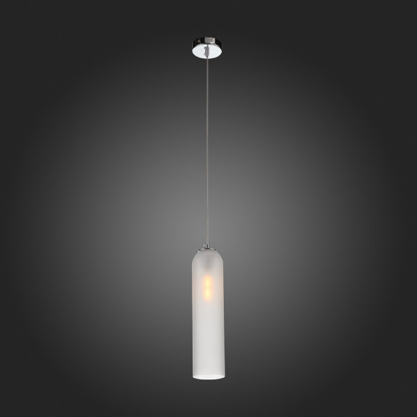 SL1145.153.01 Светильник подвесной ST-Luce Хром/Белый E27 1*60W CALLANA, изображение 7