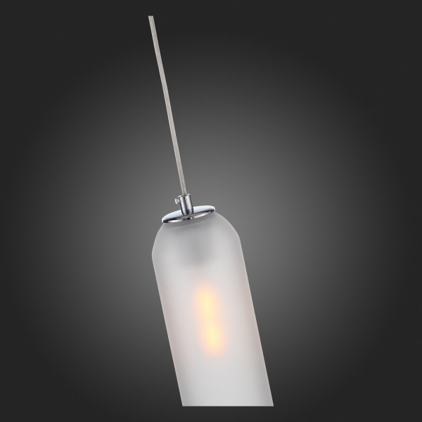 SL1145.153.01 Светильник подвесной ST-Luce Хром/Белый E27 1*60W CALLANA, изображение 9