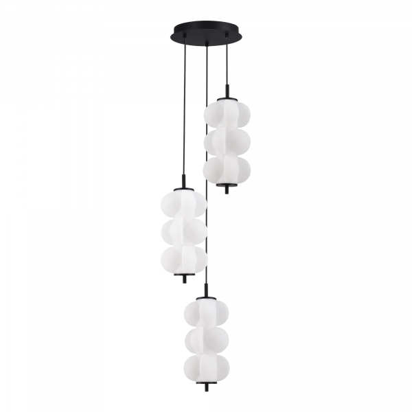SL6121.403.03 Светильник подвесной ST-Luce Черный/Белый LED 3*8W 3000K TALISMAN, изображение 2
