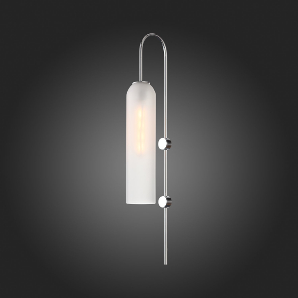 SL1145.151.01 Светильник настенный ST-Luce Хром/Белый E27 1*60W CALLANA, изображение 7