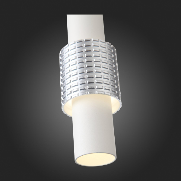 SL1591.503.01 Светильник подвесной ST-Luce Белый, Алюминиевый/Белый LED 1*6W 3000K Подвесные светильники, изображение 10