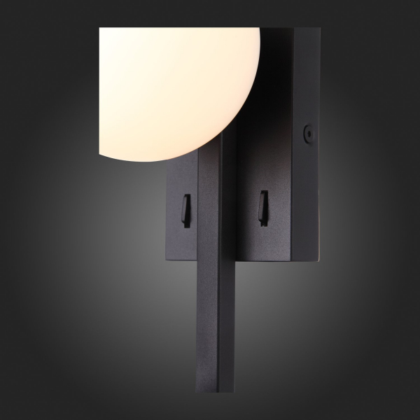 SL1581.401.02 Светильник настенный ST-Luce Черный/Белый LED 2*1+4W 3200K BOTELLI, изображение 12