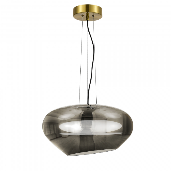 SL6019.313.01 Светильник подвесной ST-Luce Латунь/Дымчатый, Белый LED 1*20W 3000K FORAY, изображение 2