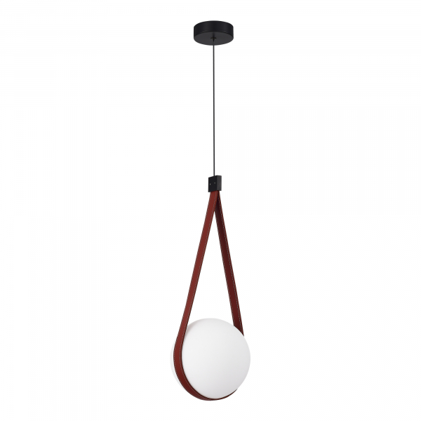 SL2002.403.01 Светильник подвесной ST-Luce Черный, Терракотовой/Белый E27 1*60W MOONBAG, изображение 2