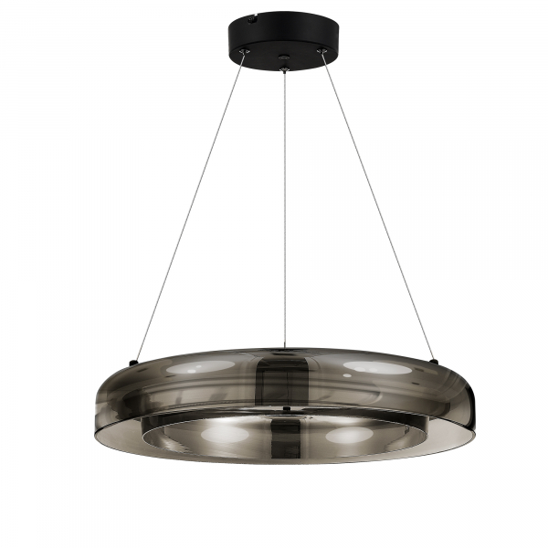 SL6019.333.01 Светильник подвесной ST-Luce Черный/Дымчатый, Белый LED 1*36W 3000K FORAY, изображение 2