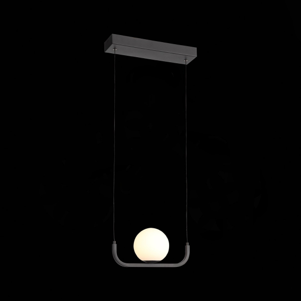 SL1581.403.01 Светильник подвесной ST-Luce Черный/Белый LED 1*8W 3200K BOTELLI, изображение 4