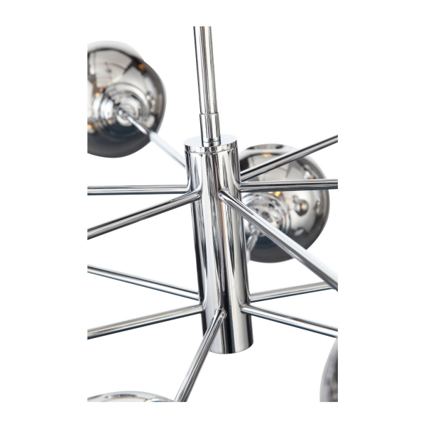 SL1500.103.12 Светильник подвесной ST-Luce Хром/Дымчатый E14 12*40W FOVIA, изображение 5