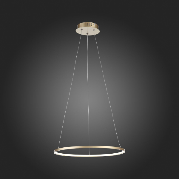SL904.203.01 Светильник подвесной ST-Luce Золотистый/Белый LED 1*12W 4000K ERTO, изображение 7