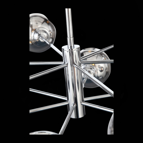 SL1500.103.12 Светильник подвесной ST-Luce Хром/Дымчатый E14 12*40W FOVIA, изображение 10