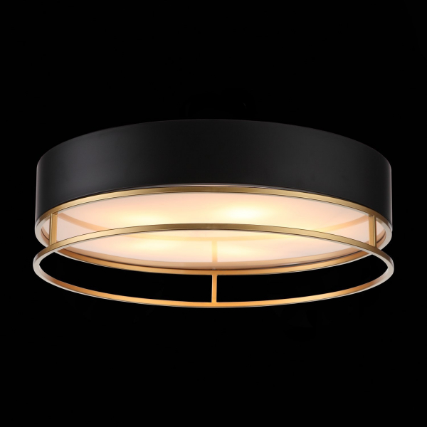 SL1127.432.05 Светильник потолочный ST-Luce Черный, Матовое золото/Белый E27 5*40W CHODO, изображение 6