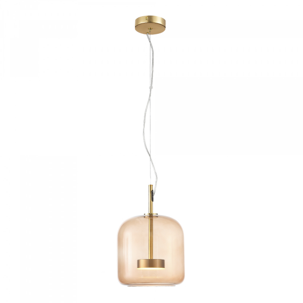 SL1053.273.01 Светильник подвесной ST-Luce Золотистый/Коричневый LED 1*6W 3000K PALOCHINO, изображение 2