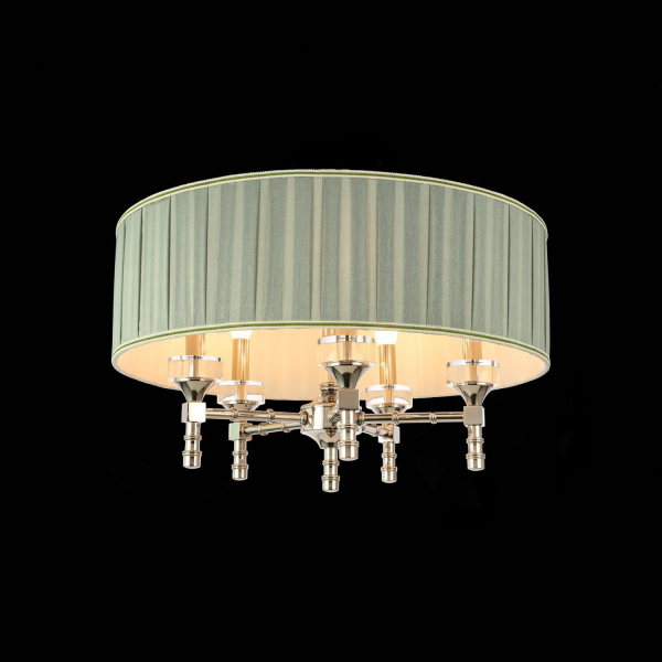 SL1121.103.05 Светильник подвесной ST-Luce Никель/Оливковый E14 5*40W OLEO, изображение 4