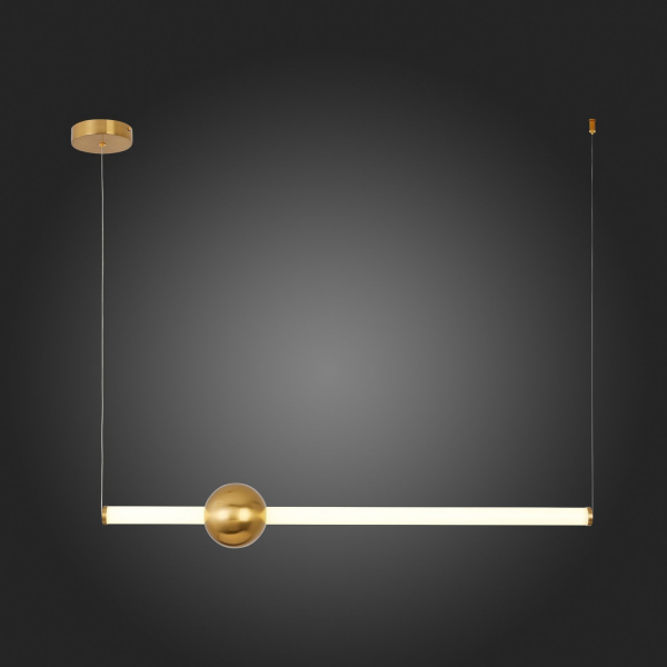 SL1222.203.01 Светильник подвесной ST-Luce Золотистый/Золотистый, Белый LED 1*18W 4000K ANGURRA, изображение 8