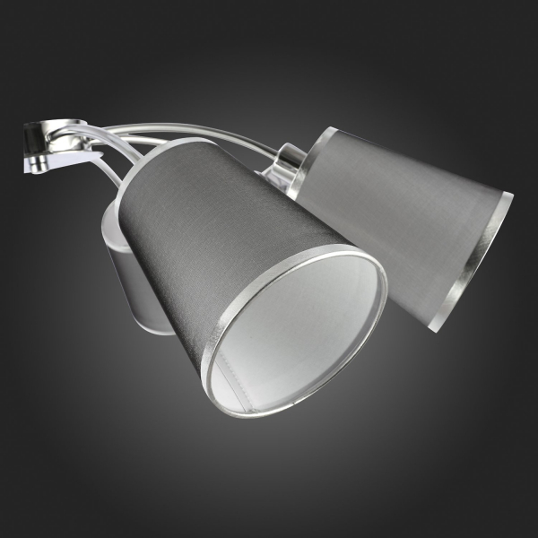 SLE103002-08 Светильник потолочный Хром/Черный E14 8*40W MALEONTE, изображение 11