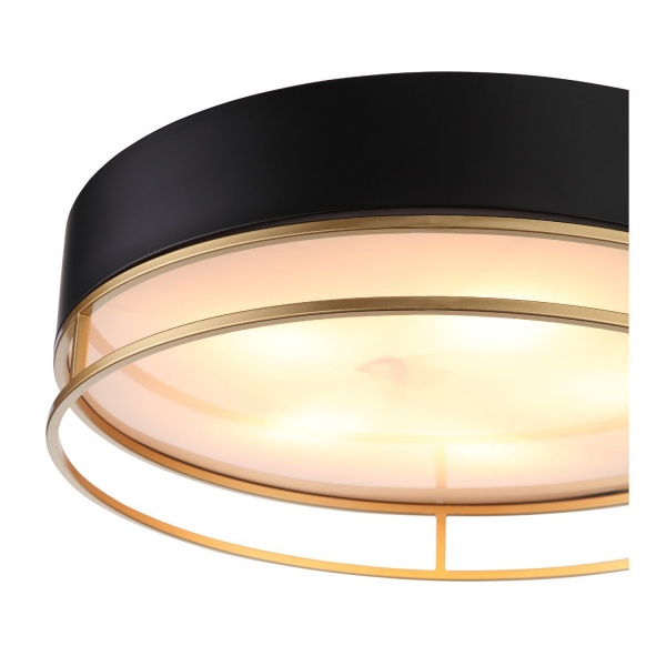 SL1127.432.05 Светильник потолочный ST-Luce Черный, Матовое золото/Белый E27 5*40W CHODO, изображение 4