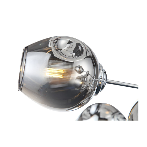 SL1500.103.12 Светильник подвесной ST-Luce Хром/Дымчатый E14 12*40W FOVIA, изображение 3