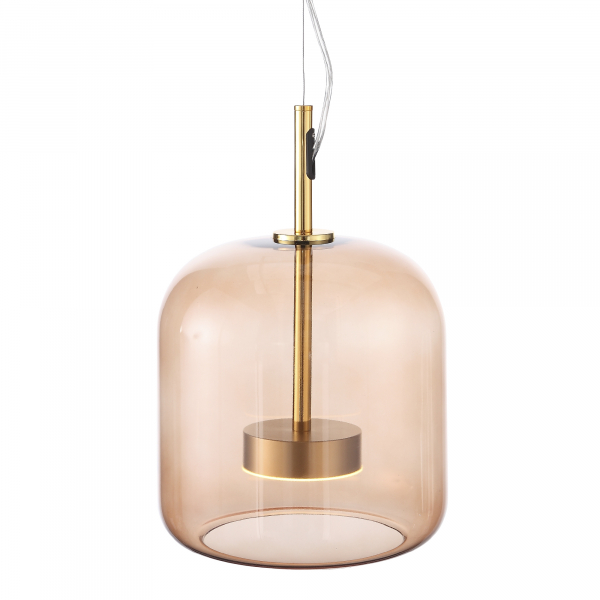 SL1053.273.01 Светильник подвесной ST-Luce Золотистый/Коричневый LED 1*6W 3000K PALOCHINO, изображение 3