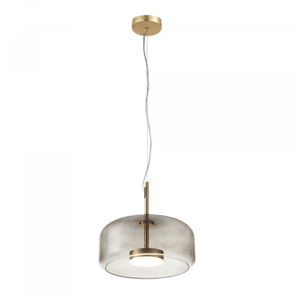 SL1053.243.01 Светильник подвесной ST-Luce Золотистый/Дымчатый LED 1*9W 3000K PALOCHINO, изображение 2